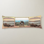 Family Crew Waves and Boulders 0893 Lichaamskussen (Achterkant)