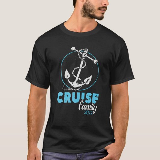 Family Cruise 2022 Quote Ship Cool Family Cruise 2 T-shirt (Voorkant)
