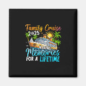 Family Cruise 2025 Family Matching Cruise Vacation Magneet (Voorkant)