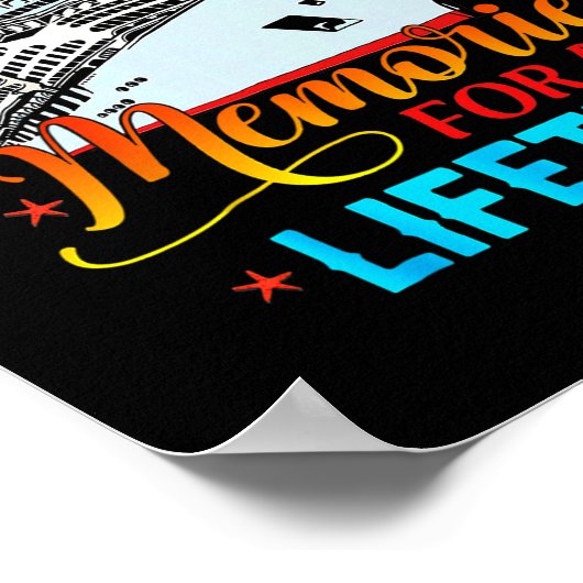 Family Cruise 2025 Making Memories For A Lifetime  Poster (Hoek)