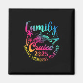 Family Cruise 2025 Summer Vacation Matching Family Magneet (Voorkant)