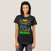 Family Cruise 2026 Bahamas Cruising Together Squad T-shirt (Voorkant volledig)