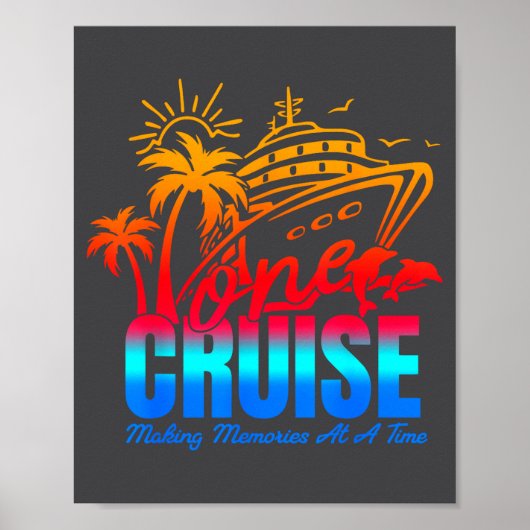 Family Cruise 2026 I Love It When We're Cruisin' T Poster (Voorkant)