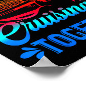 Family Cruise 2026 I Love It When We're Cruisin' T Poster (Hoek)