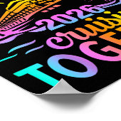 Family Cruise 2026 I Love It When We're Cruisin' T Poster (Hoek)