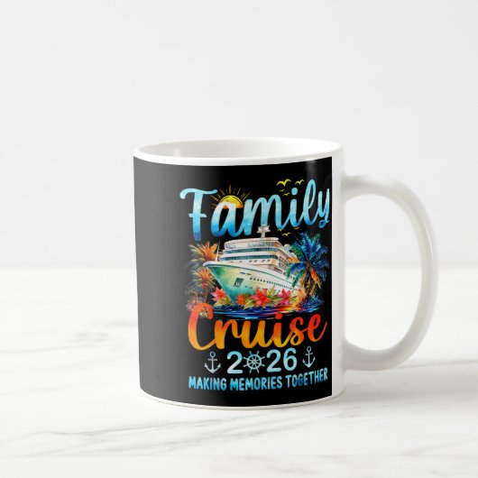 Family Cruise 2026 Making Memories Together Matchi Koffiemok (Rechts)