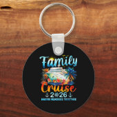 Family Cruise 2026 Making Memories Together Matchi Sleutelhanger (Voorkant)