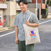 Family CRUISE Blue/Orange Sunset PERSONALIZE Tote Bag