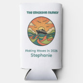 Family Cruise Can Cooler - Ocean Sunset (Voorkant)