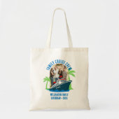 FAMILY CRUISE CREW Photo Destination Vacation Tote Bag (Voorkant)