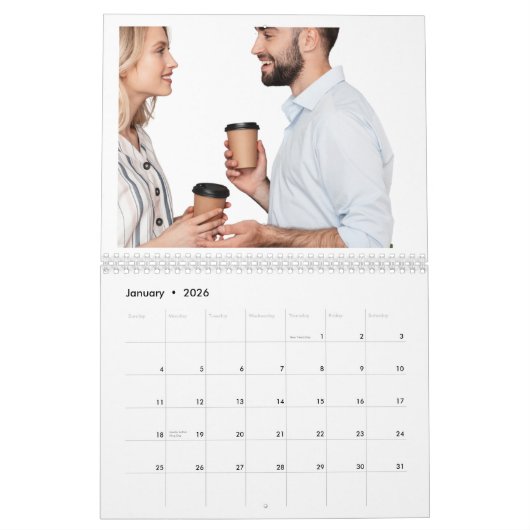 Family Customisable Calendar Kalender (Jan 2026)