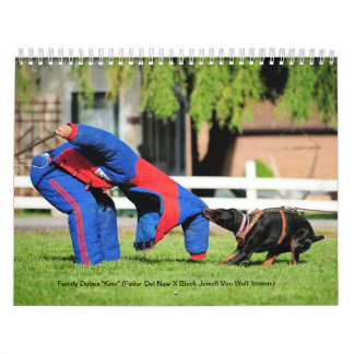 Family Dobes Protection Calendar 2013 Kalender