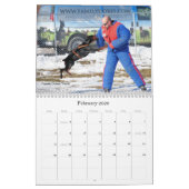 Family Dobes Protection Calendar Kalender (Feb 2026)