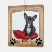 Family Dog Lijst - DIY Photo Keramisch Ornament (Links)