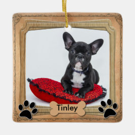 Family Dog Lijst - DIY Photo Keramisch Ornament