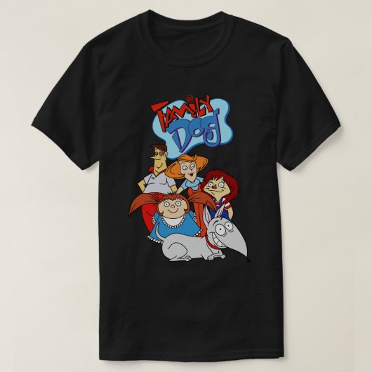 Family Dog T-shirt (Design voorkant)