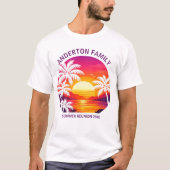 Family event summer t-shirt (Voorkant)
