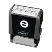 Family Fancy Return Address Self-inking Stamp Zelfinktende Stempel (Product)