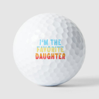 Family Favorites Gifts & more I'm The Favorite Dau Golfballen