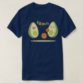 Family first Avocado T-shirt (Design voorkant)