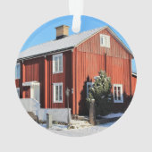 Family First Christmas Housewarming New Home  Ornament (achterkant)