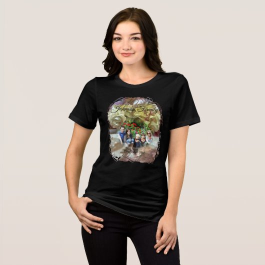 Family First Spring Flowers PCM1 Tri-Blend Shirt (Voorkant volledig)