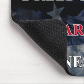 family, freedom, firearms and felines mouse pad muismat (Hoek)