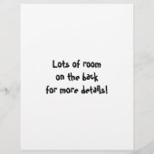 Family Fun Day Flyer (Achterkant)