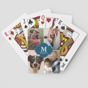Family Fun Deck: Gepersonaliseerde familiefoto's Pokerkaarten