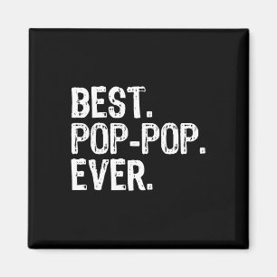Family Funny Cool Poppop Beste Pop-pop Ooit Magneet