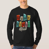 Family Game Night - Game Night Host T-shirt (Voorkant)