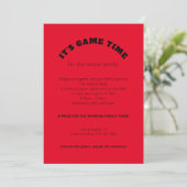 Family Games Dag Slogan Typografie Elke kleur Kaart (Staand voorkant)