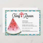 Family Gathering Reunion Picnic Kaart (Voorkant / Achterkant)
