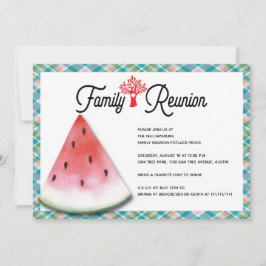 Family Gathering Reunion Picnic Kaart