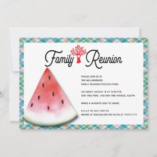 Family Gathering Reunion Picnic Kaart