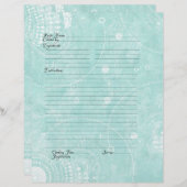 Family Gingerbrood Village kerstboek Pagina (Voorkant / Achterkant)