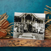 Family Group, c.1900 (foto) Fotoplaat (Zijkant)