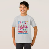 Family Group Funny Christmas , Nutcracker Ballet T-shirt (Voorkant volledig)