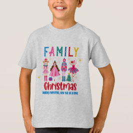 Family Group Funny Christmas , Nutcracker Ballet T-shirt