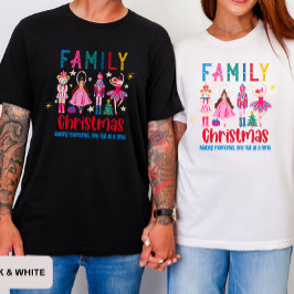 Family Group Funny Christmas , Nutcracker Ballet T-shirt