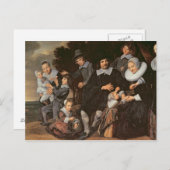 Family Group in a Landscape, c.1647-50 Briefkaart (Voorkant / Achterkant)