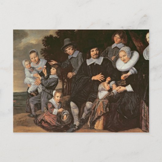Family Group in a Landscape, c.1647-50 Briefkaart (Voorkant)