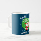 Family Group kerstparty Pajamas Cookie Baker Koffiemok (Voorkant links)