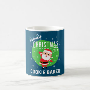 Family Group kerstparty Pajamas Cookie Baker Koffiemok