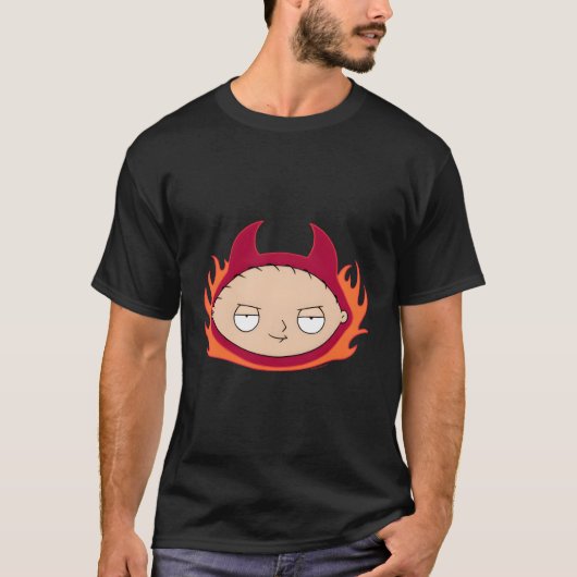 Family Guy Devil Stewie T-shirt (Voorkant)