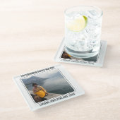 Family Holiday Memories Souvenir Onderzetter (Schuin)