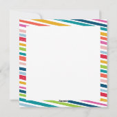 FAMILY HOLIDAY multi 8 photo fun modern squares Feestdagenkaart (Achterkant)