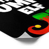 Family I'm The Bumpa Elf Christmas Matching Pajama Poster (Hoek)