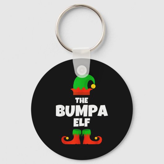Family I'm The Bumpa Elf Christmas Matching Pajama Sleutelhanger (Voorkant)