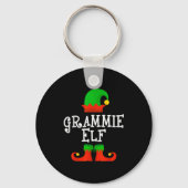 Family I'm The Grammie Elf Christmas Matching Paja Sleutelhanger (Voorkant)